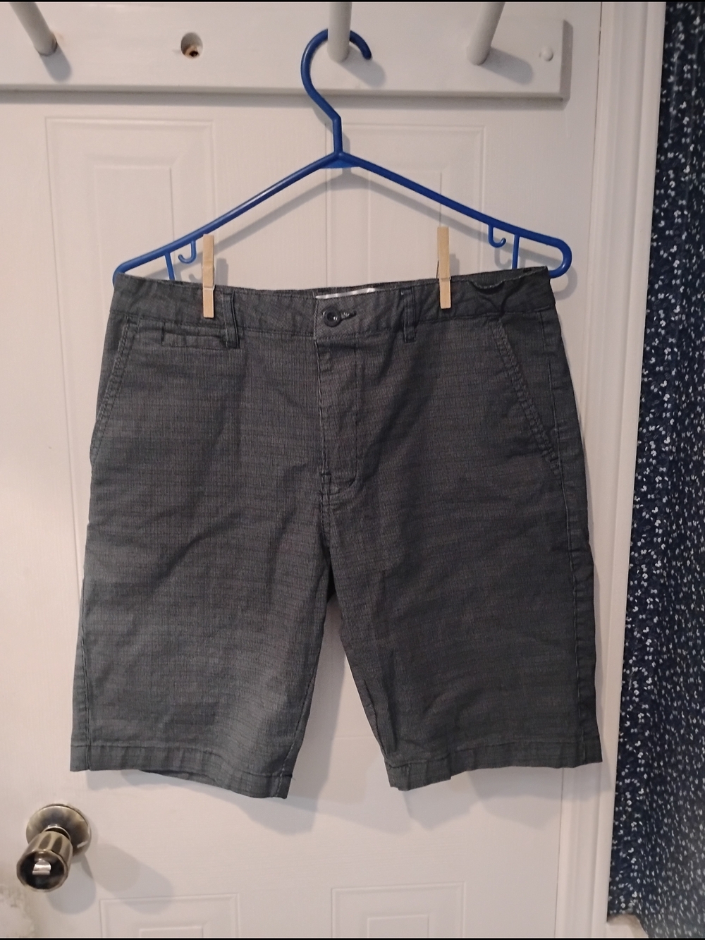 Beverly Hills Polo Club Men's Charcoal Gray Flat Front Shorts